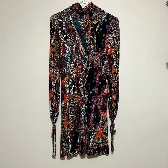 NWT Free People All Dolled Up Paisley Dress Sz Small - Picture 2 of 9